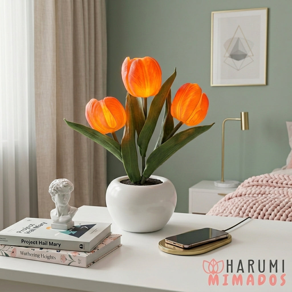 Lampara de Tulipanes El Regalo Perfecto🌷
