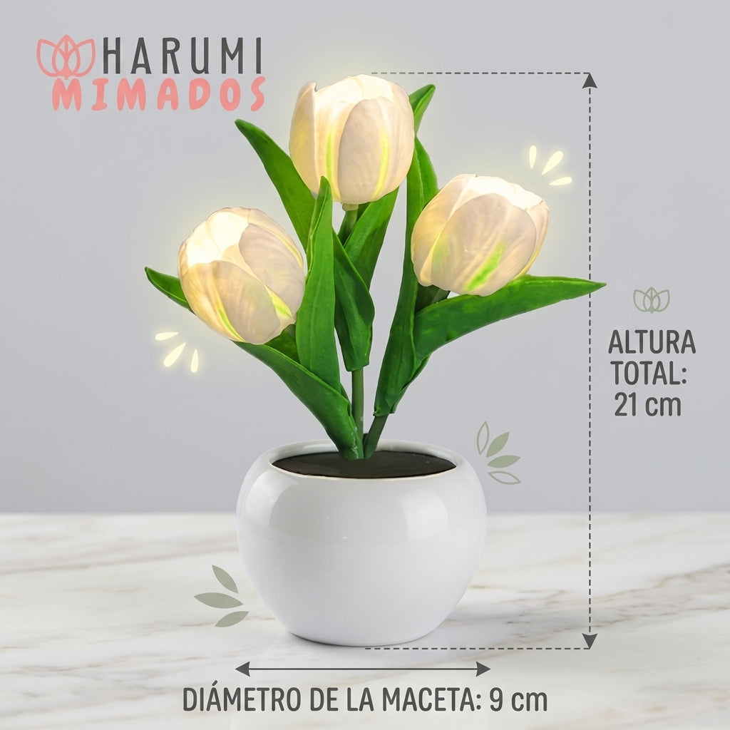 Lampara de Tulipanes El Regalo Perfecto🌷