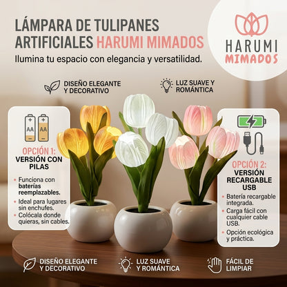 Lampara de Tulipanes El Regalo Perfecto🌷