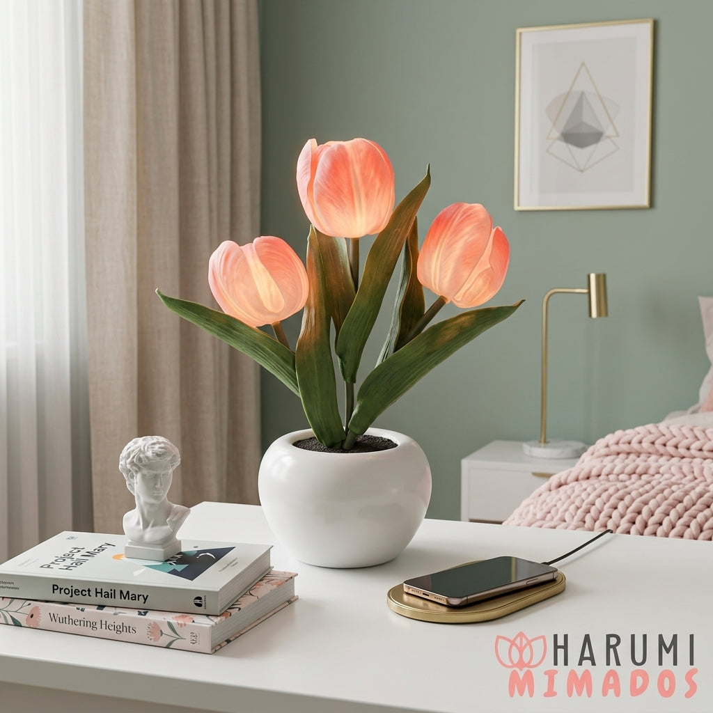 Lampara de Tulipanes El Regalo Perfecto🌷
